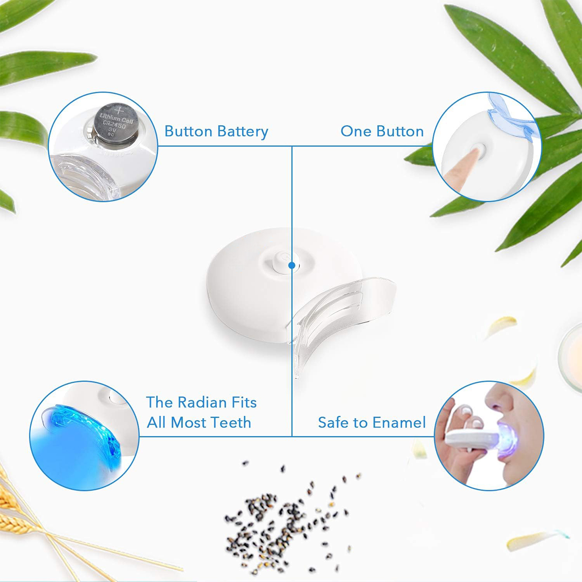 Teeth Whitening Kit - 5X LED L - Teeth Whitening Kit ulasan dan harga