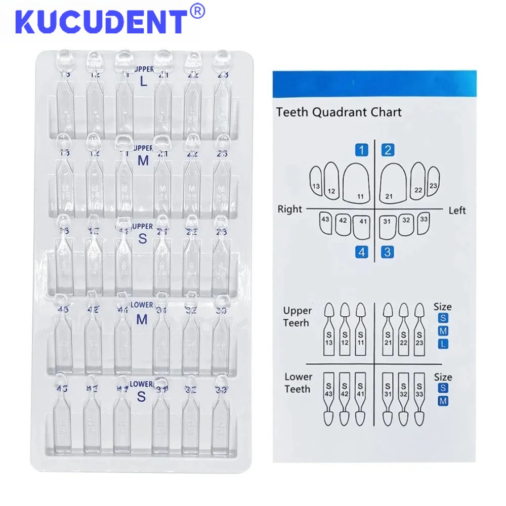30pcs/Set Dental Veneer Mould  - Teeth Whitening Moulds ulasan dan harga