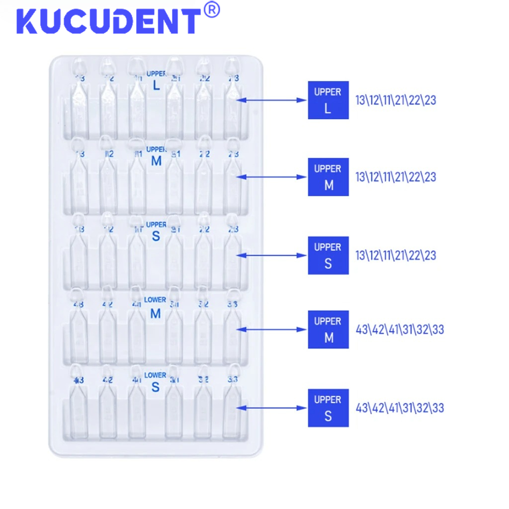 30pcs/Set Dental Veneer Mould  - Teeth Whitening Moulds ulasan dan harga